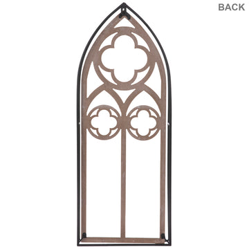 Large Cathedral Arch Wood Wall Decor. FREE SHIPPING - Artisticspacedecor